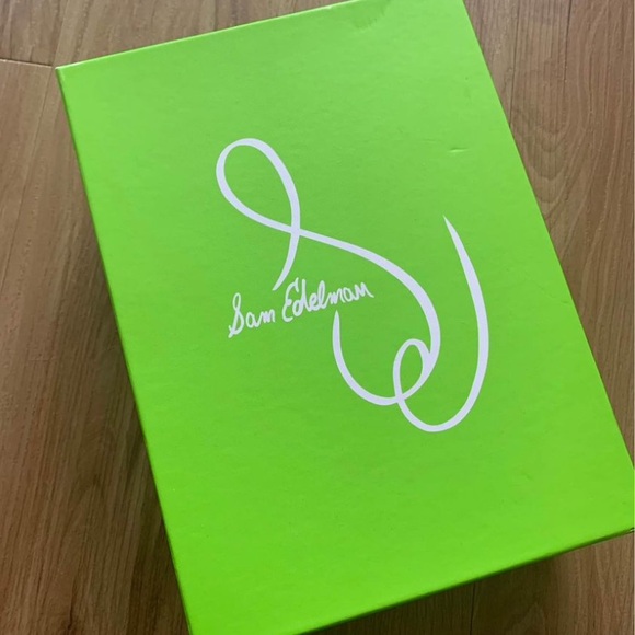 Sam Edelman Ivory Block Heels Size 8 - Picture 7 of 7